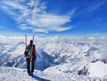 Salcburský Lungau v zimě