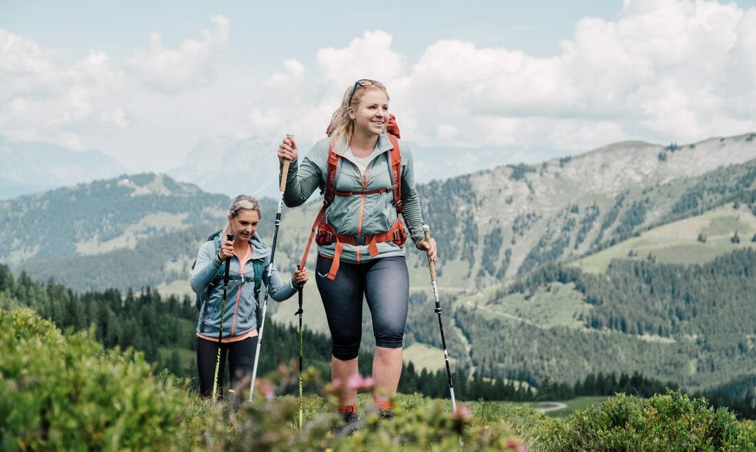 Turistika na salašnické stezce © SalzburgerLand Tourismus, Christoph Perkles Salcburská salašnická stezka vede fascinující horskou krajinou (Zvětšený pohled)