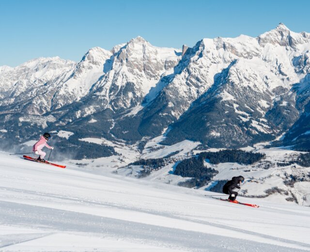 Skifahren_Hochkoenig Zimní dovolená v Hochkönigu