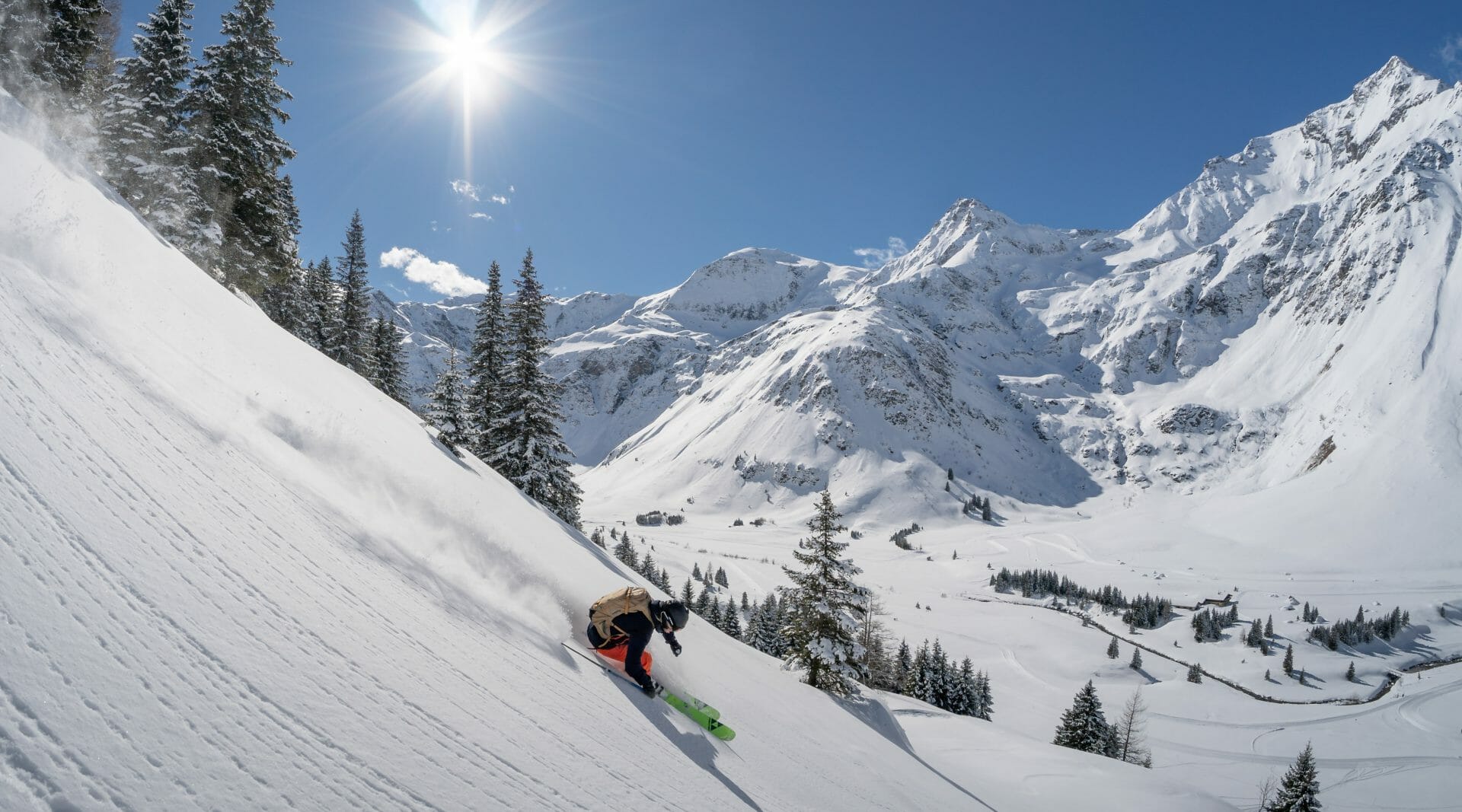 Sportgastein jest rajem dla miłośników freeridu, dbającym o bezpieczeństwo narciarzy jeżdżących poza trasami.