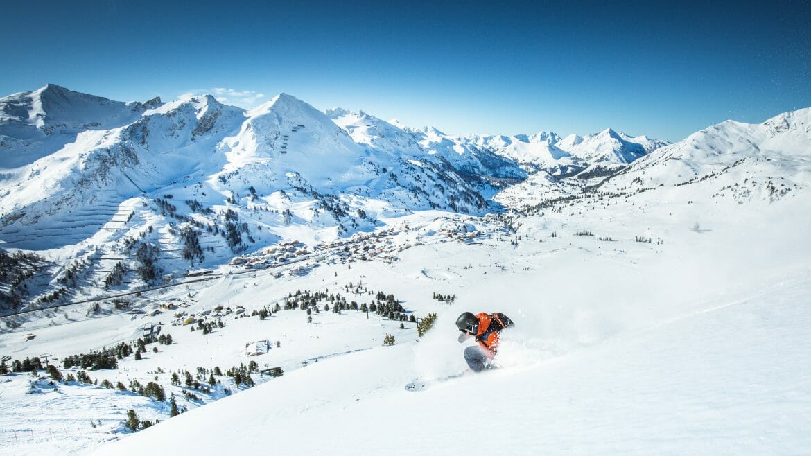 Obertauern je místem, kde si dosyta užijete sníh © SalzburgerLand Tourismus, Markus Rohrbacher, TVB Obertauern je místem, kde si dosyta užijete sníh (Zvětšený pohled)