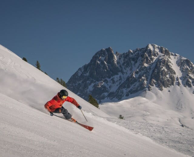 Sjezdovka ve Wildkogel-Areně Neukirchen & Bramberg