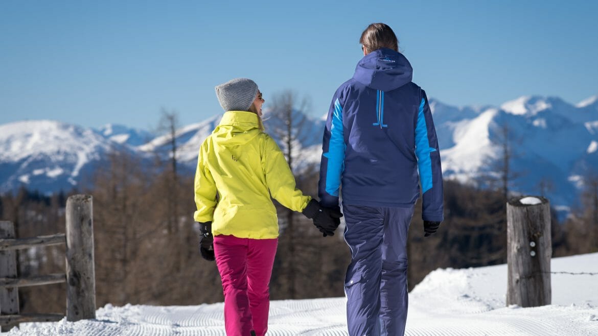 Zimní turistika mimo ruch sjezdovek je v Salcburském Lungau zajímavým zpestřením lyžařské dovolené