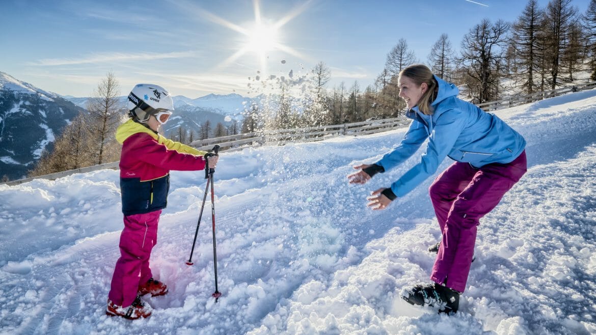 Zimní dovolená s dětmi v jednom z nejslunečnějších rakouských regionů
