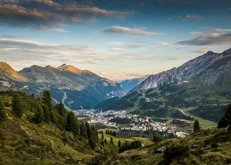 landschaft_obertauern (9) (1) Letní příroda a pohled na Obertauern z hor