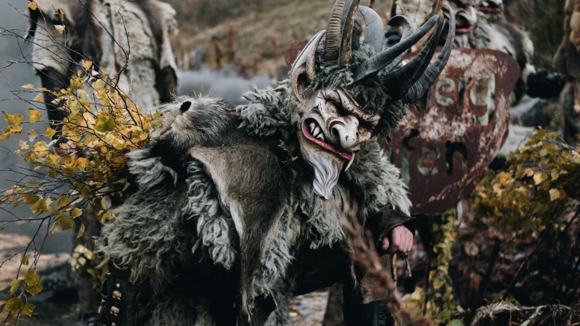 Děsivé postavy krampusů mají v Salcburském Lungau tradici