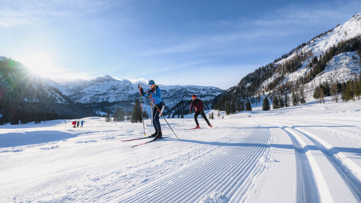 Skvělé běžecké tratě jsou i v Obertauern