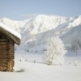 Winterlandschaft in Saalfelden Leogang