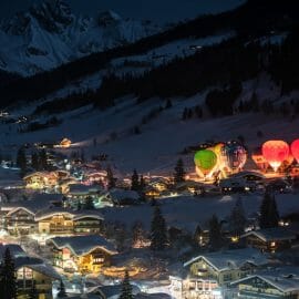 Die Nacht der Balone in Filzmoos in der Salzburger Sportwelt im Herzen von Ski amadé