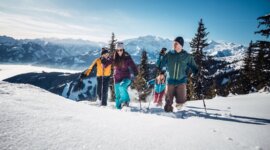 Turistika na sněžnicích v Zell am See-Kaprunu