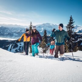 Turistika na sněžnicích v Zell am See-Kaprunu