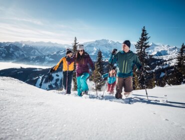 Turistika na sněžnicích v Zell am See-Kaprunu