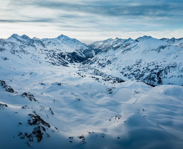 V zimě je Obertauern díky své vysokohorské poloze nejzasněženějším místem v Rakousku
