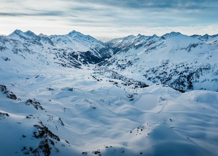 V zimě je Obertauern díky své vysokohorské poloze nejzasněženějším místem v Rakousku