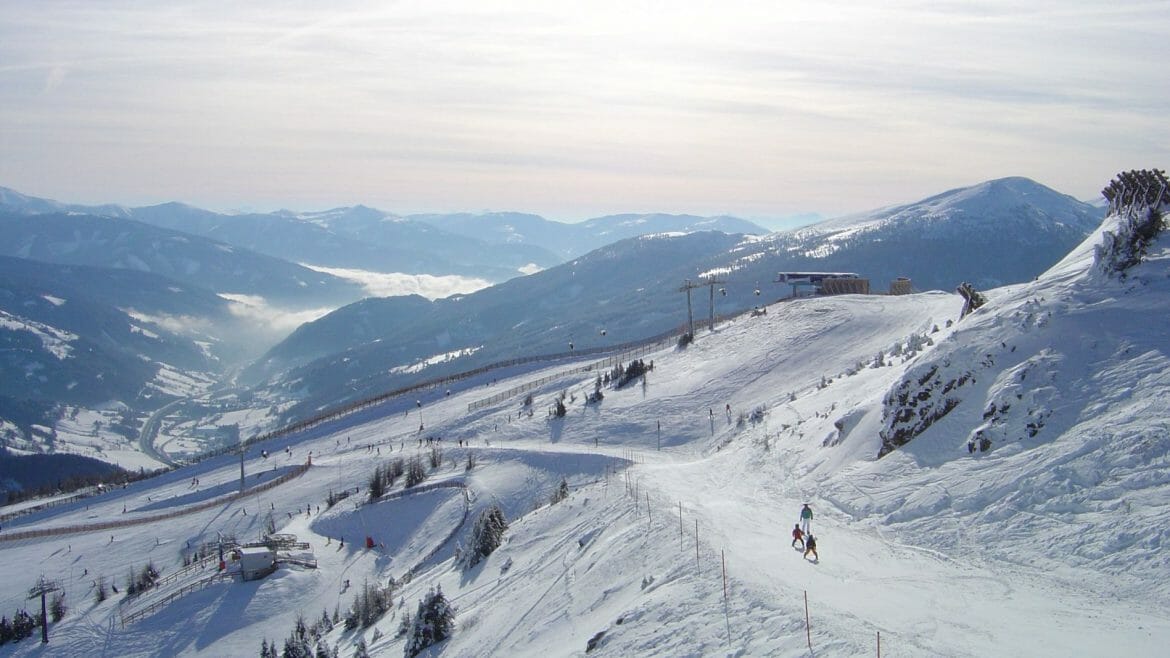 Lyžařské středisko Katschberg, to je garance sněhu a slunce. Je dostupné také ze střediska St Margarethen.