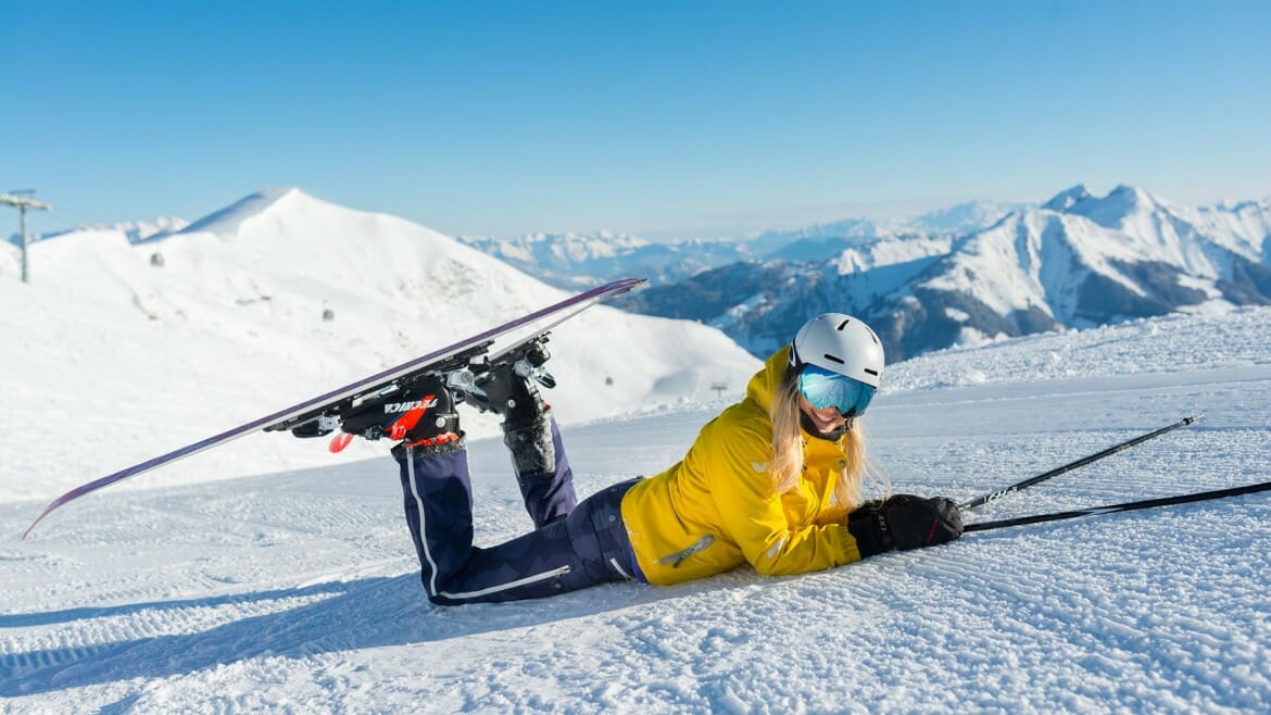 Zasněžené svahy v Raurisertalu poskytují spoustu místa pro lyžování