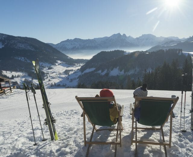 Salzburger Saalachtal Sonnenskilauf
