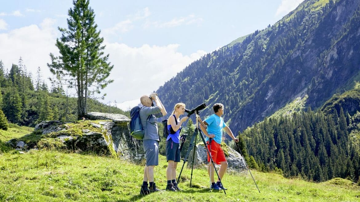 Poznávání alpské přírody v Národním parku je nejlepší se zkušeným průvodcem