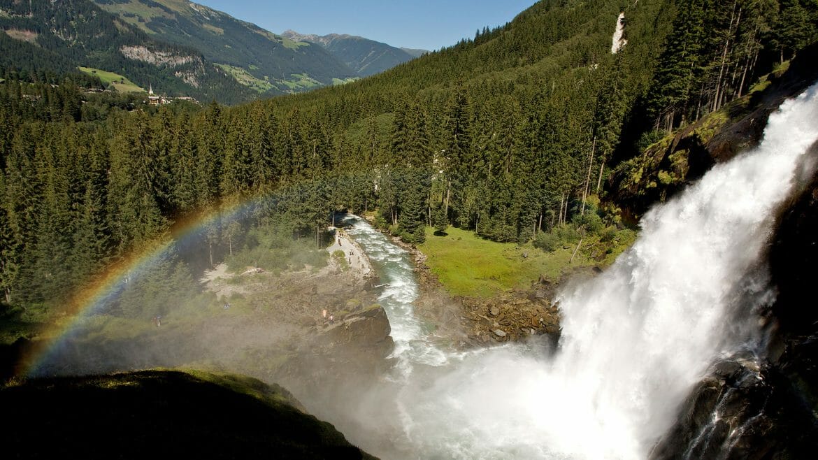 Krimmelské vodopády jsou jedny z nejkrásnějších v Evropě