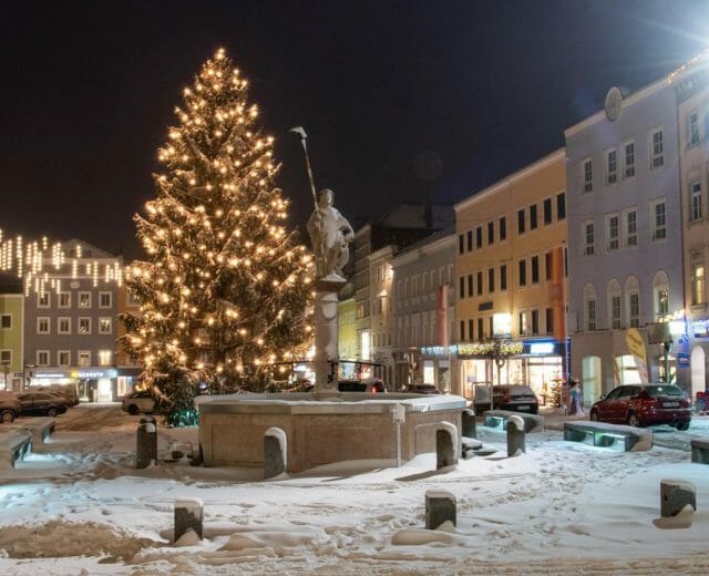 Náměstí v Ried im Innkreis