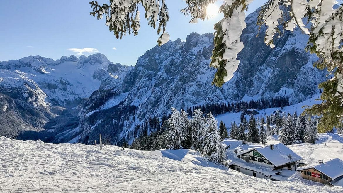 Hezká stezka pro všechny příznivce zimních sportů a turistiky čeká v Dachsteinu West na úpatí hory Zwieselalm