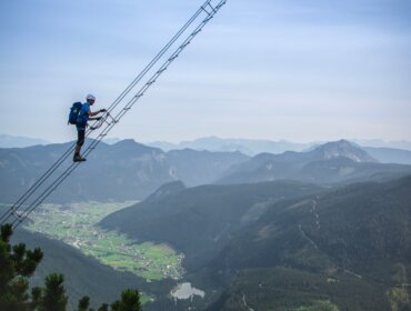 Ferrata na Donnerkogelu v Gosau