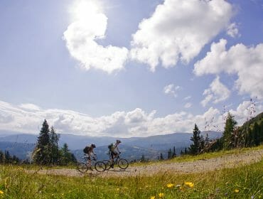 V Salcburském Lungau čeká pečlivě značená síť tras pro horská kola, elektrokola i gravel kola v horách a v údolí