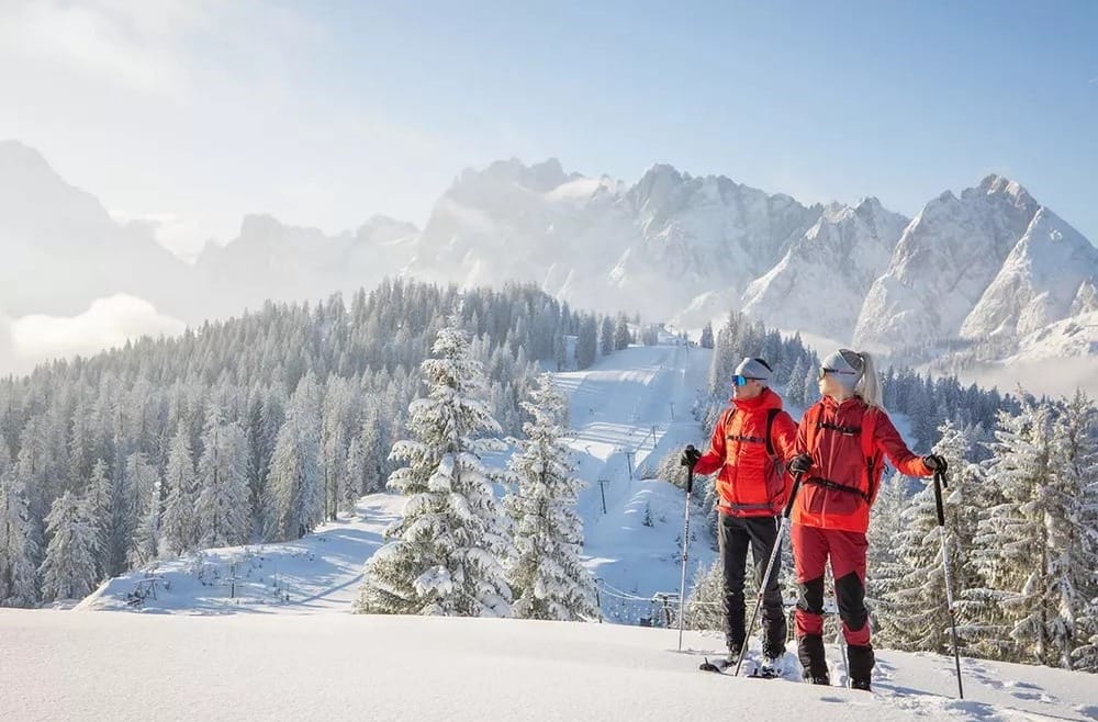 S délkou 3,6 kilometru a převýšením 630 metrů je nekomplikovaná, přibližně hodinu a půl dlouhá Atomic Backland skialpinistická trasa vhodná i pro začátečníky.