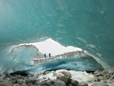 Ledovec v Národním parku Vysoké Taury