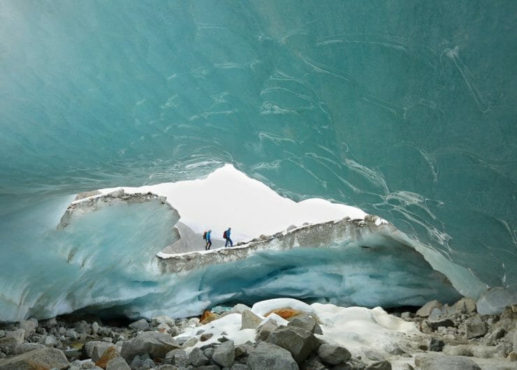 Ledovec v Národním parku Vysoké Taury