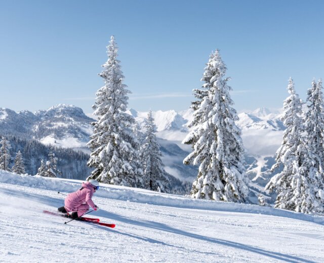 Bílá zima v St. Johann v Salcbursku