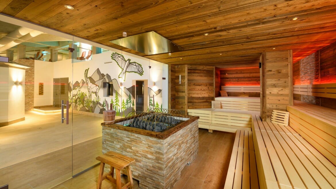 Dvě sauny nabízejí v areálu Wasser Welt ve Wagrainu příjemný odpočinek