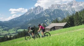 Výlety na kole bez zavazadel v Hochkönigu