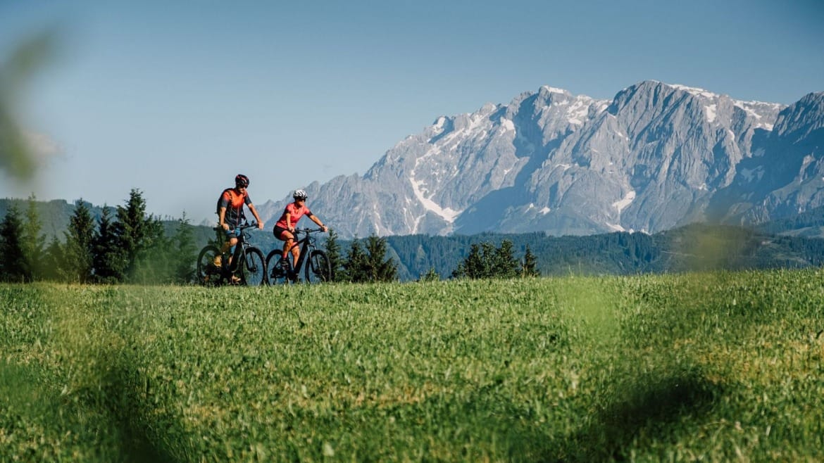 V Salcburském sportovním světě mají milovníci cyklistiky k dispozici síť více než 540 km cyklostezek.