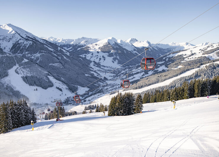 Lyžařská oblast Saalbach Hinterglemm