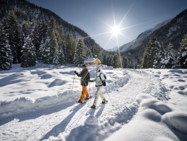 Turistika na sněžnicích v Národním parku Vysoké Taury