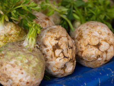 Bulva celeru, sezónní zelenina a podzimní celerové recepty