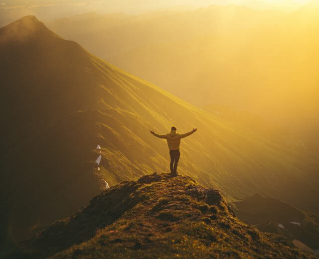 Panorama am Gamskarkogel