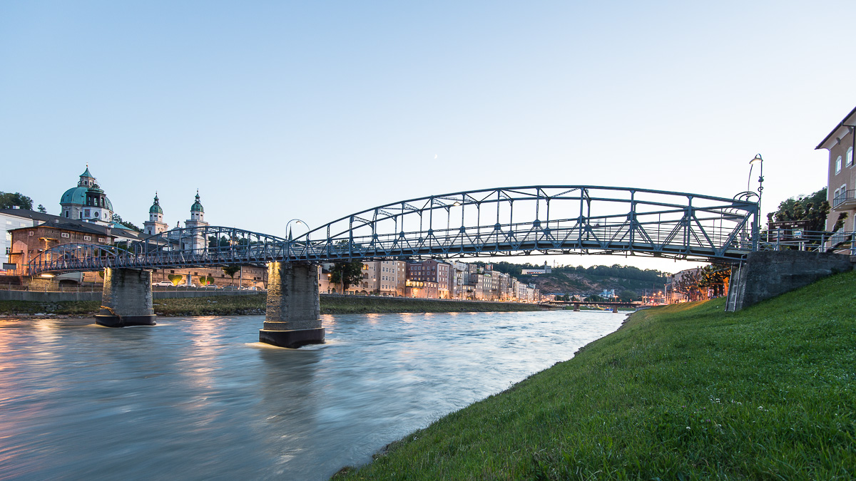 Die Brücken in der Stadt Salzburg | SalzburgerLand Magazin
