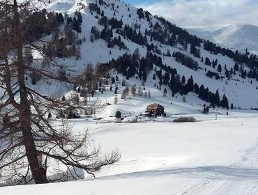 Loipe mit Mehrlhütte - Foto Gemeinde Thomatal