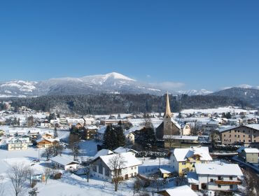 Ortansicht Bad Vigaun im Winter