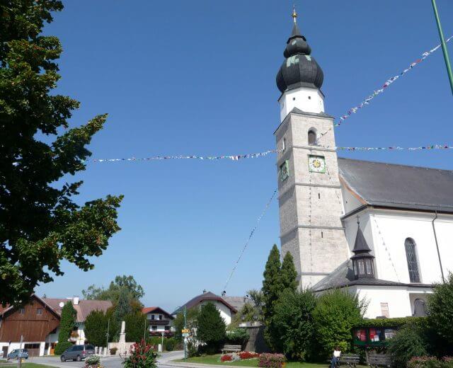 Kirchturm von Eugendorf