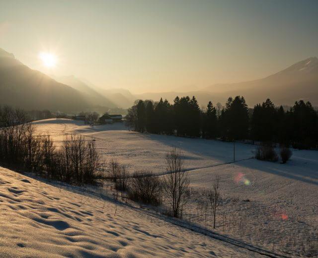 Großgmain im Winter
