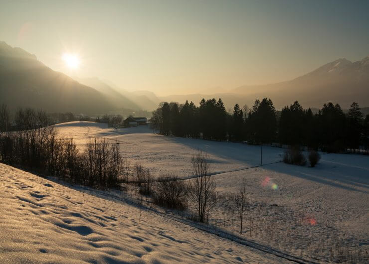 Großgmain im Winter