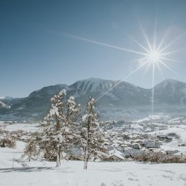 Salzburger Sonnenterrasse im Winter (c) Salzburger Sonnenterrasse