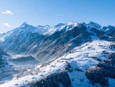 Glezscherskigebiet und Maiskogel Kaprun im Winter