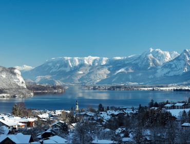 Wolfgangsee im Winter