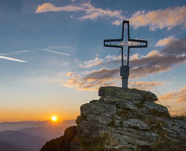 Tristkogel im Morgenlicht.