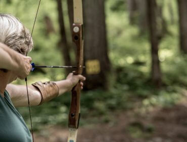 Bogenschützing am Bogenparcours Glemmerhof in Viehhofen.