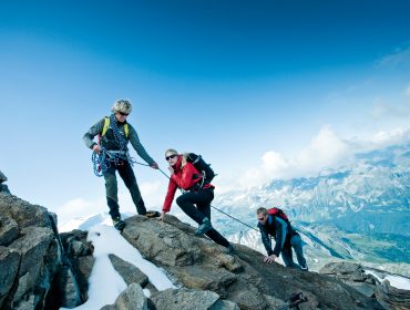 Gipfelsieg am Kitzsteinhorn in Kaprun.